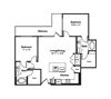 B8 web floor plan B8 web floor plan at Windsor Fitzhugh, 4926 Mission Avenue, Dallas